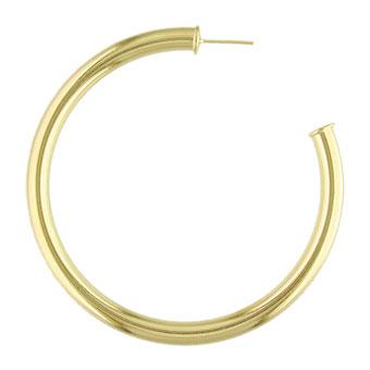 35280 18K Gold Layered Hoop Earring