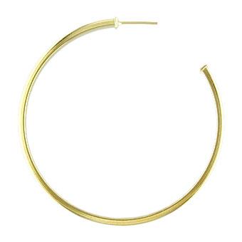35392 18K Gold Layered Hoop Earring