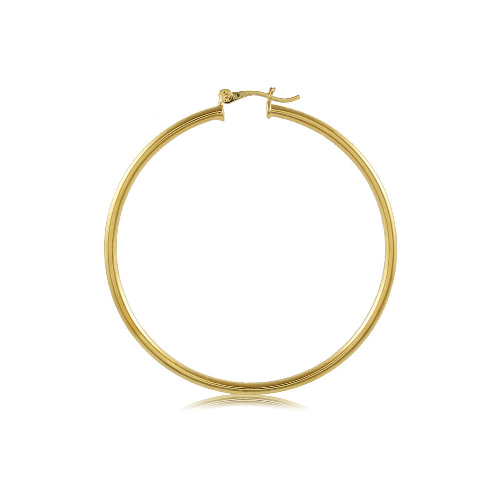 35404 18K Gold Layered Hoop Earring