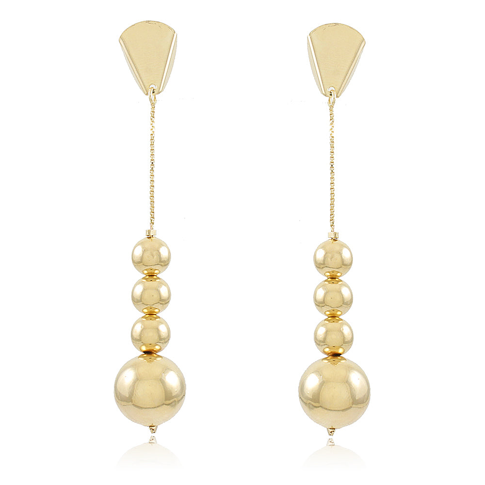 36229 18K Gold Layered Earring