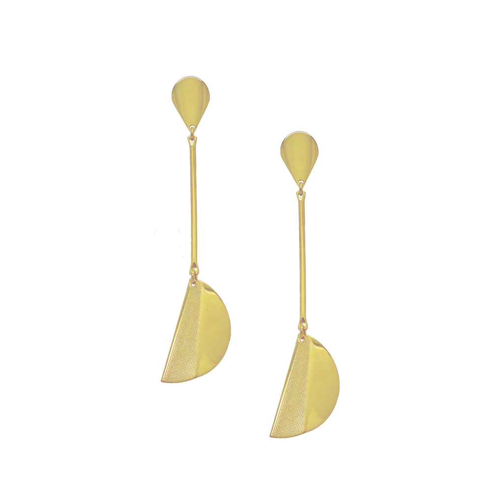 36395 18K Gold Layered Earring
