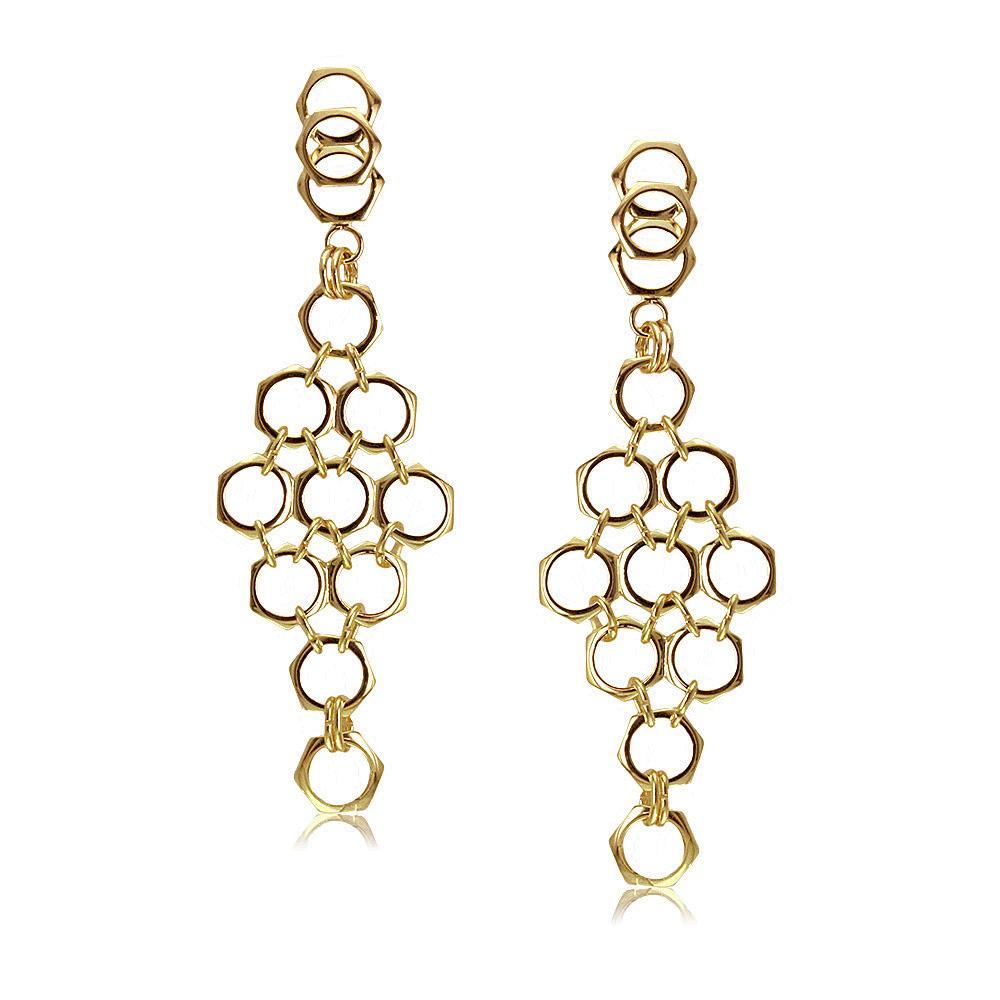 38095 18K Gold Layered -Earring