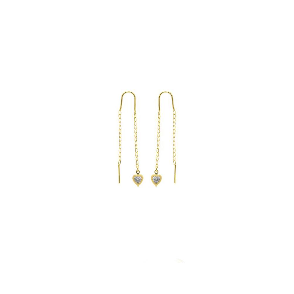 38965 18K Gold Layered Earring