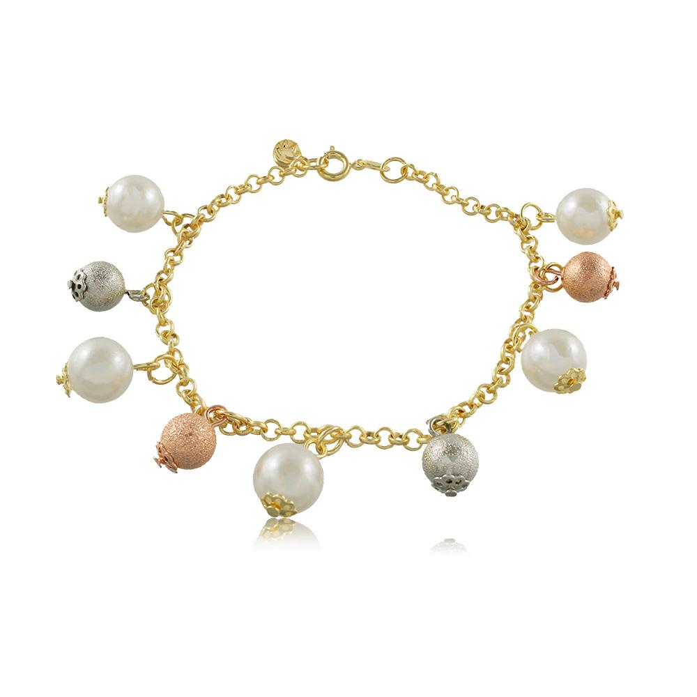 40012R 18K Gold Layered Bracelet 20cm/8in