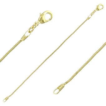 40821 18K Gold Layered -Chain 45cm/18in