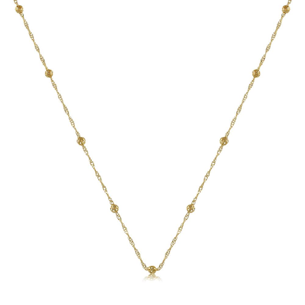 40851 18K Gold Layered -Chain 45cm/18in