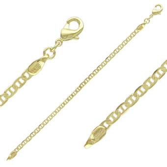 40881 18K Gold Layered -Chain 45cm/18in