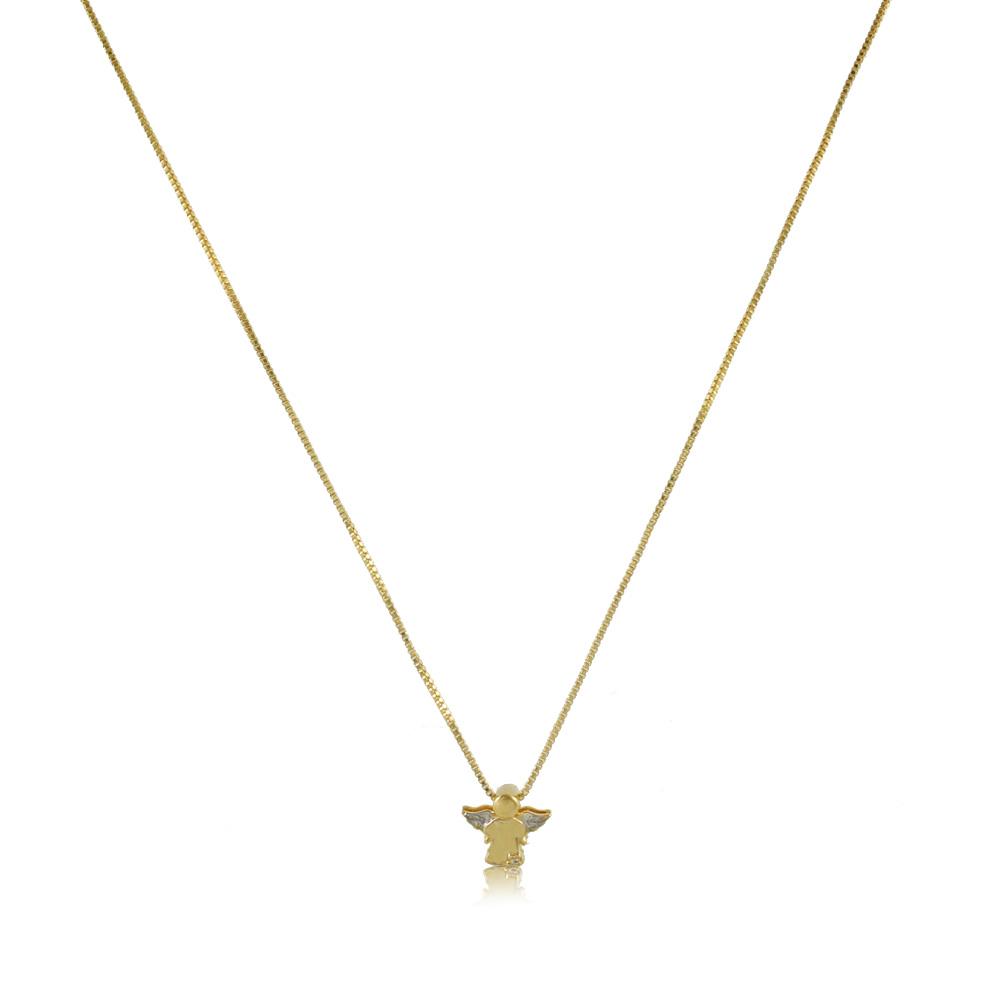 45138 18K Gold Layered -Necklace 45cm/18in