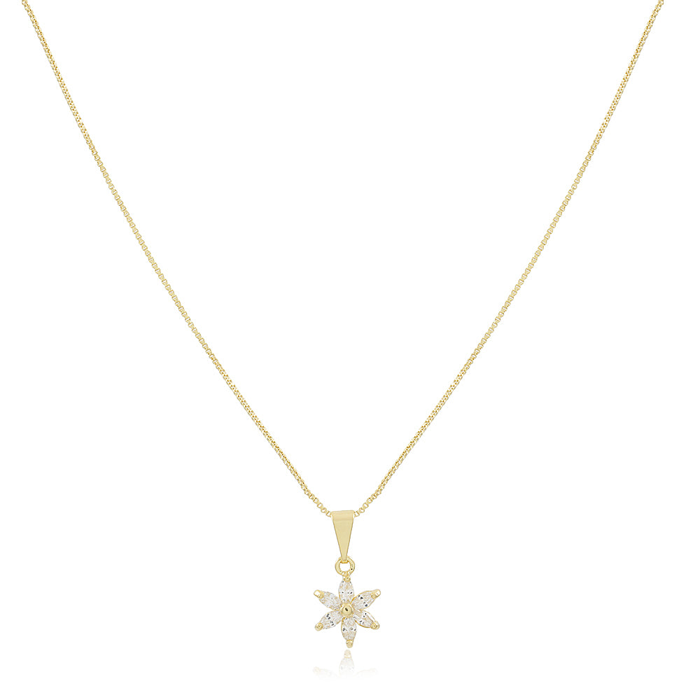 46069 18K Gold Layered Necklace 45cm/18in