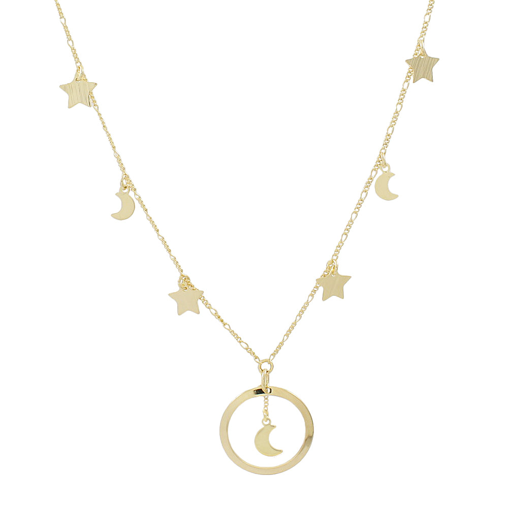 46162 18K Gold Layered Necklace