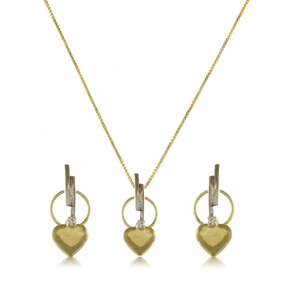 50093R 18K Gold Layered Set 45cm/18in