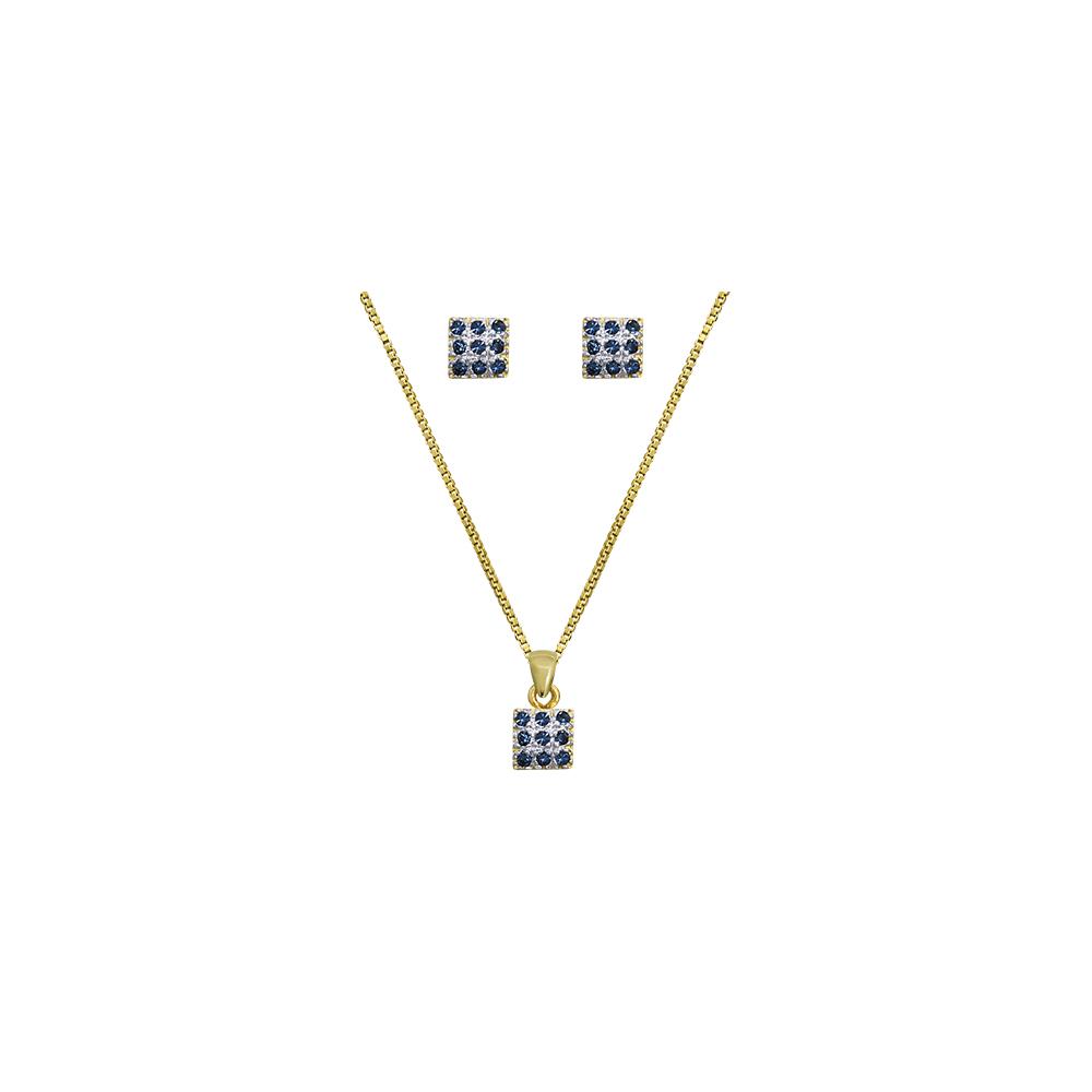 50358R 18K Gold Layered Set