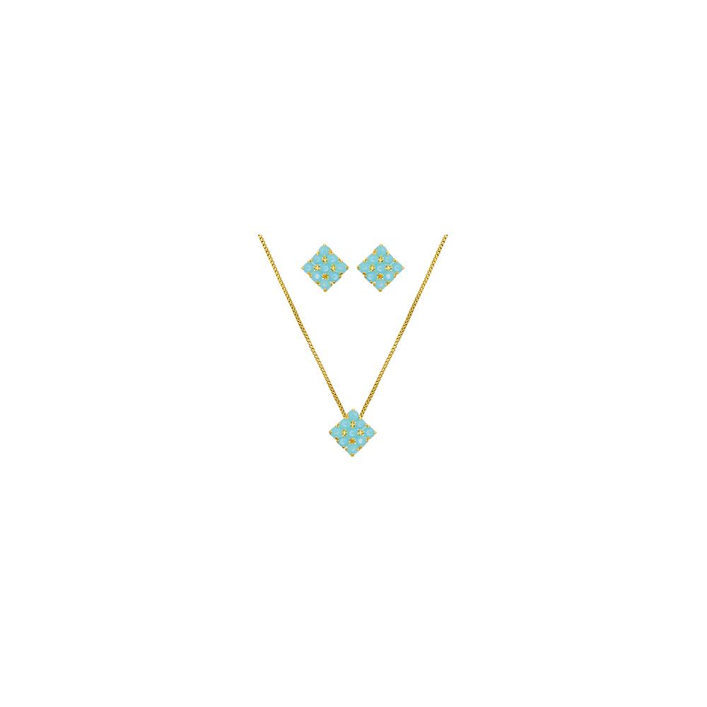 50396R 18K Gold Layered Set