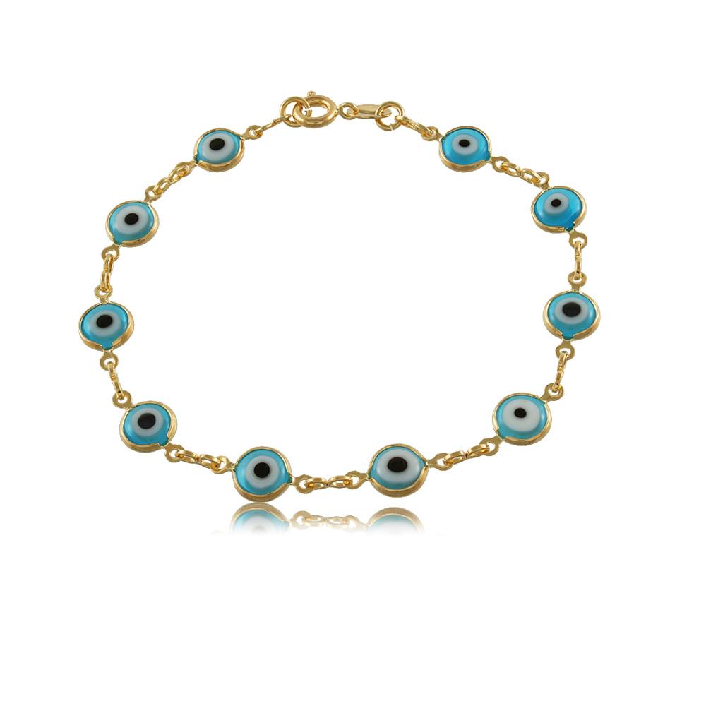 51286 18K Gold Layered -Bracelet 18cm/7in