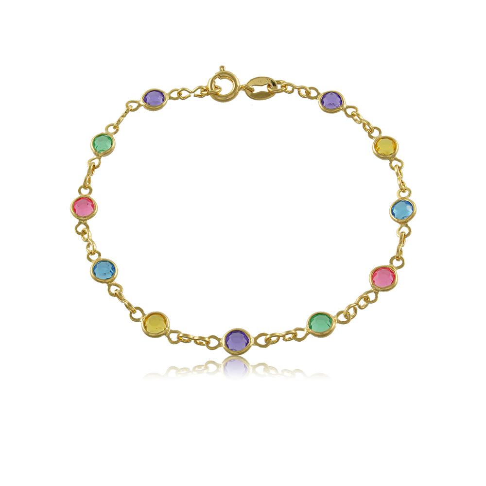 51451 18K Gold Layered -Bracelet 18cm/7in