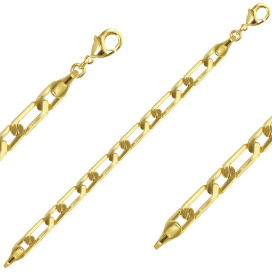 51568 18K Gold Layered -Bracelet 22cm/9in