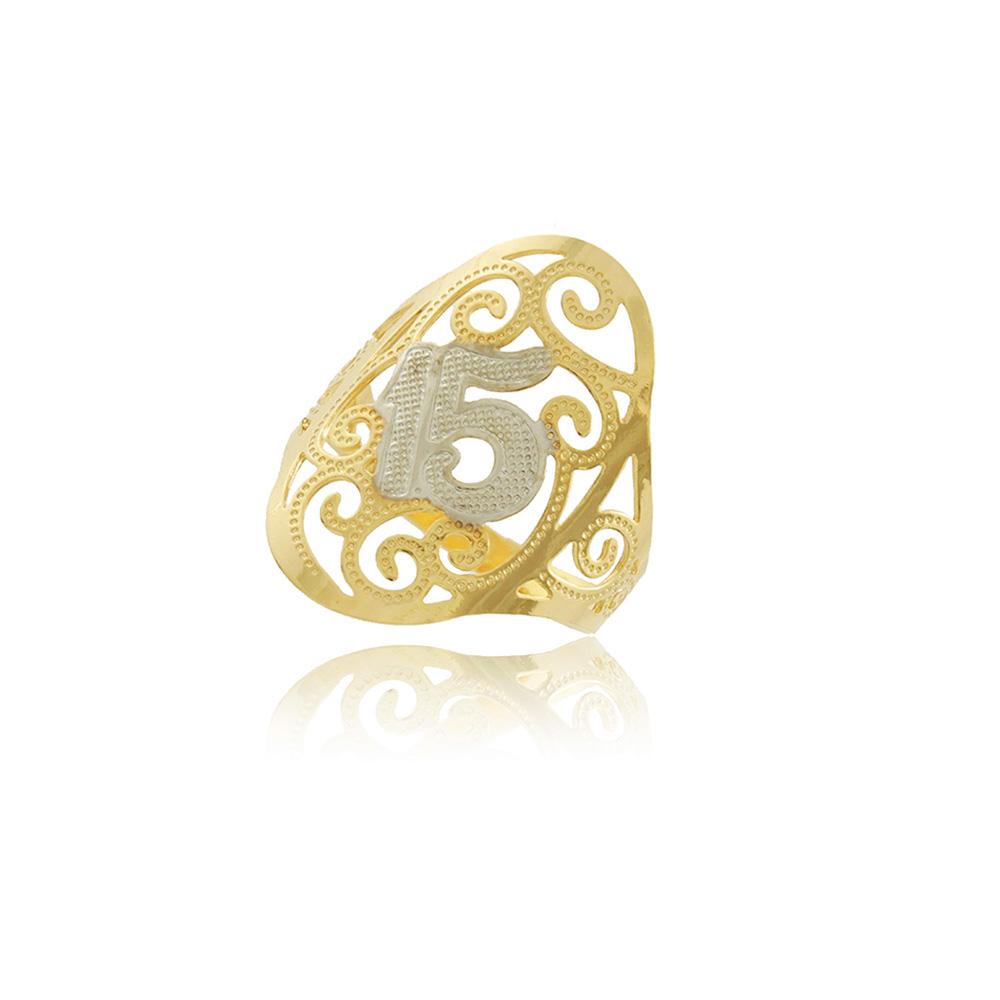 66028 18K Gold Layered Women's Ring