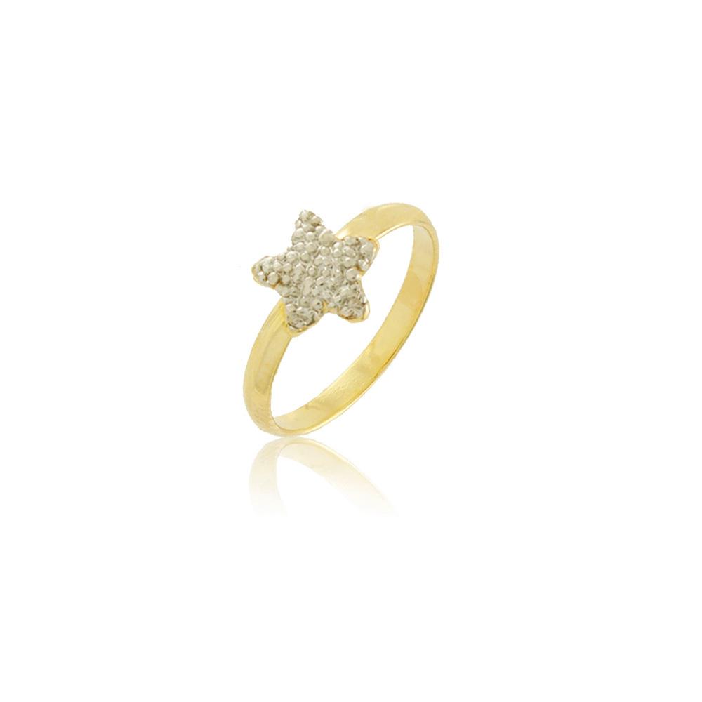 66042 18K Gold Layered Women's Ring