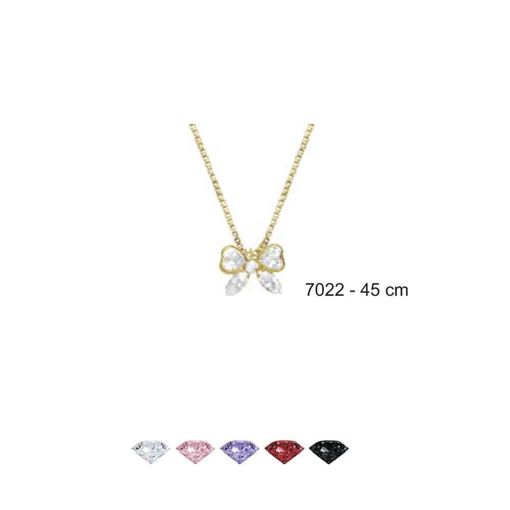 7022R 18K Gold Layered Necklace 45cm/18in