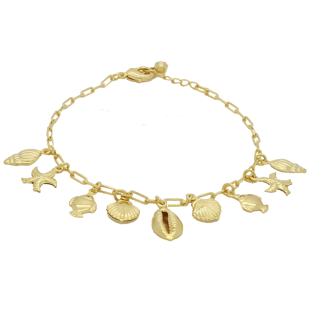 86010 18K Gold Layered Bracelet