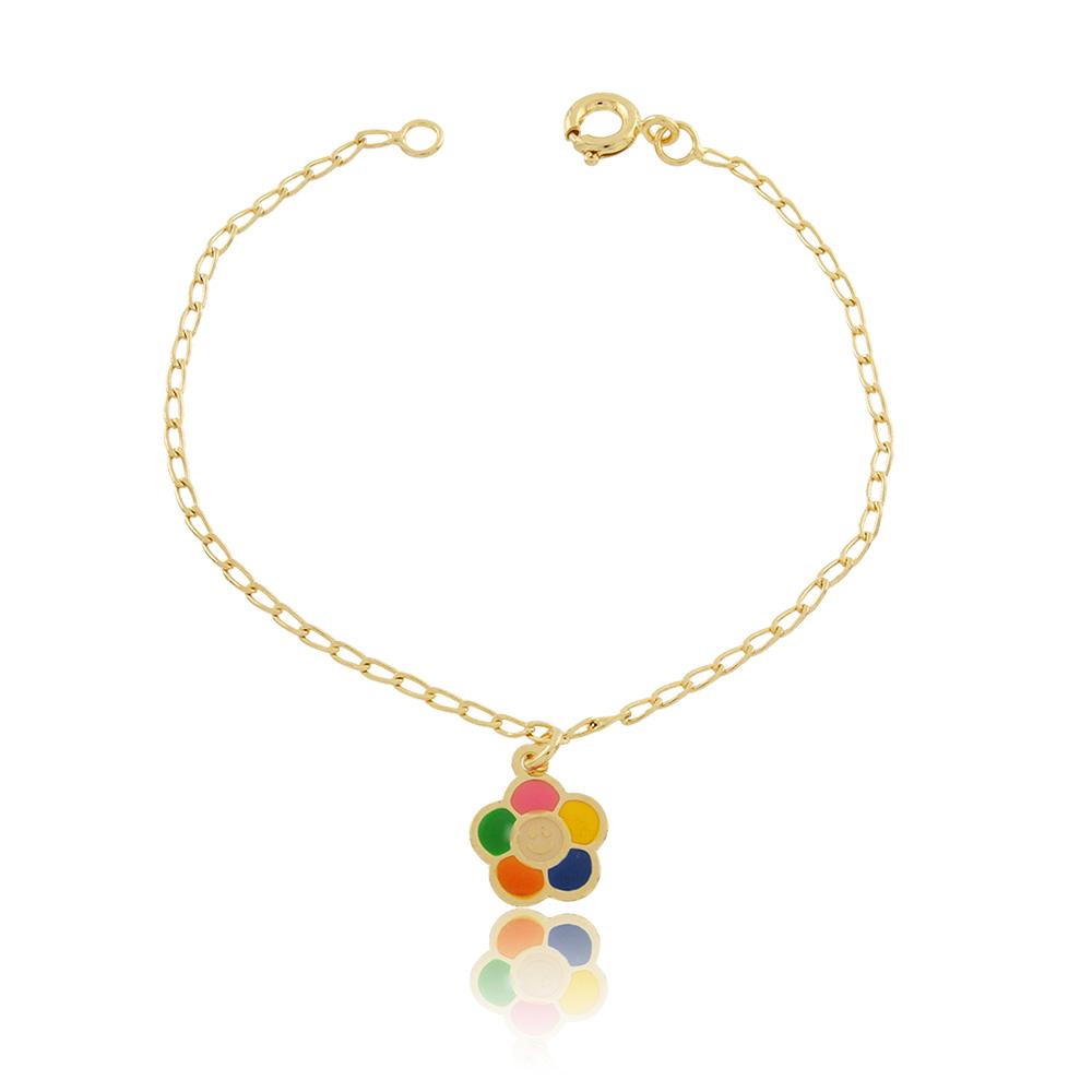86051 18K Gold Layered Bracelet 14cm/5.6in