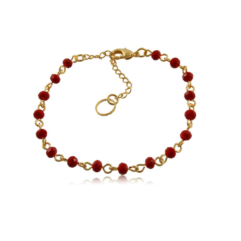 86106 18K Gold Layered Bracelet 18cm/7in