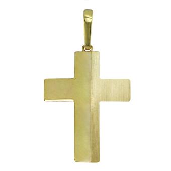 22179 Cross Gold Layered Pendant