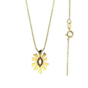 45319V Necklace 18K Gold Layered Jewelry