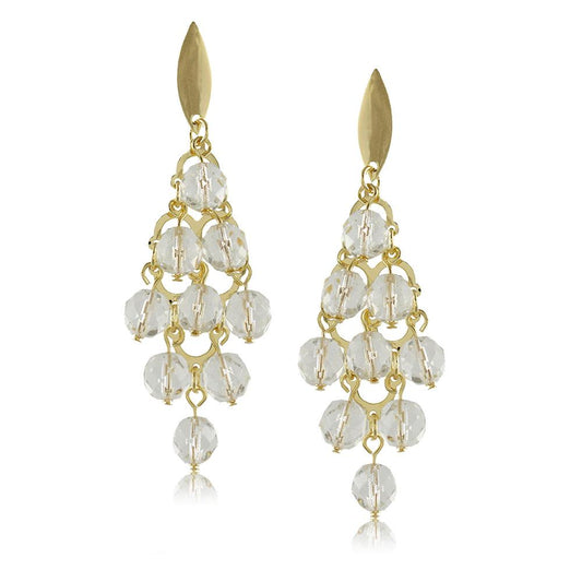 10078R 18K Gold Layered Earring