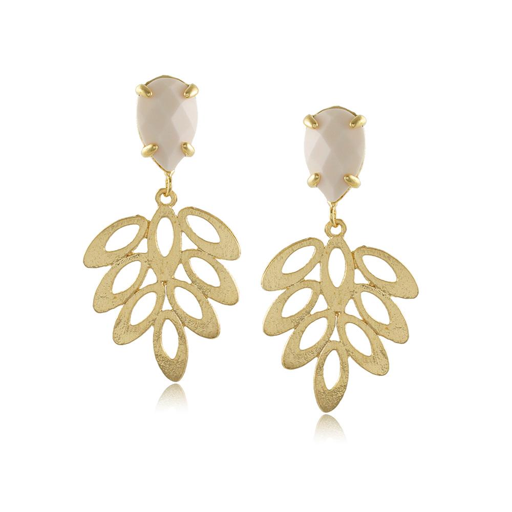 10289R 18K Gold Layered Earring