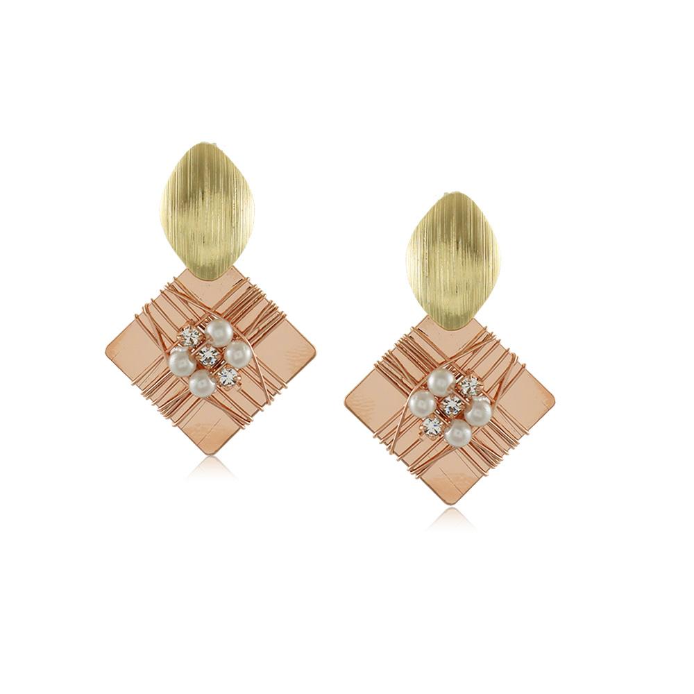 10310R 18K Gold Layered Earring