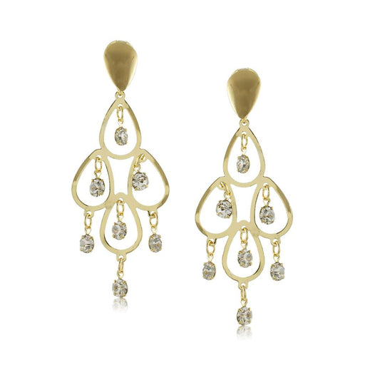 10347R 18K Gold Layered Earring