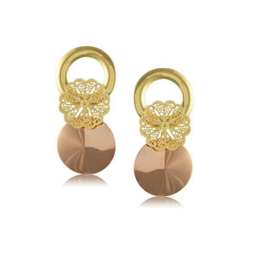 10477R 18K Gold Layered Earring