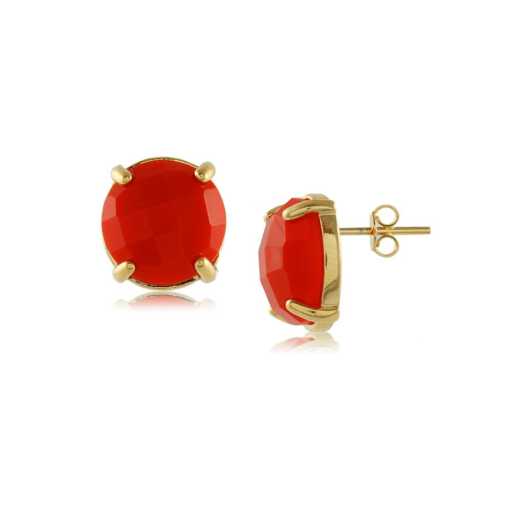 10484R 18K Gold Layered Earring