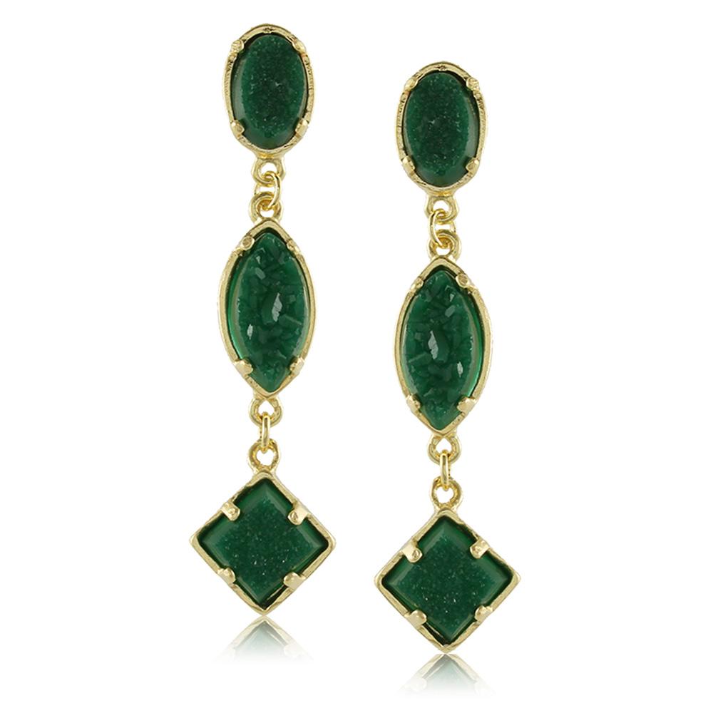 10500R 18K Gold Layered Earring