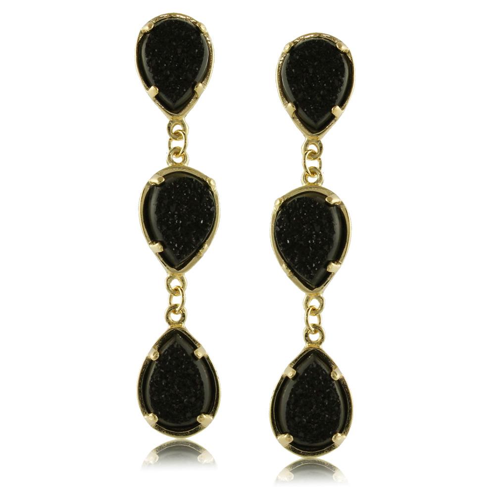 10502R 18K Gold Layered Earring