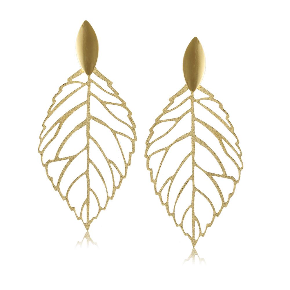 10570R 18K Gold Layered Earring