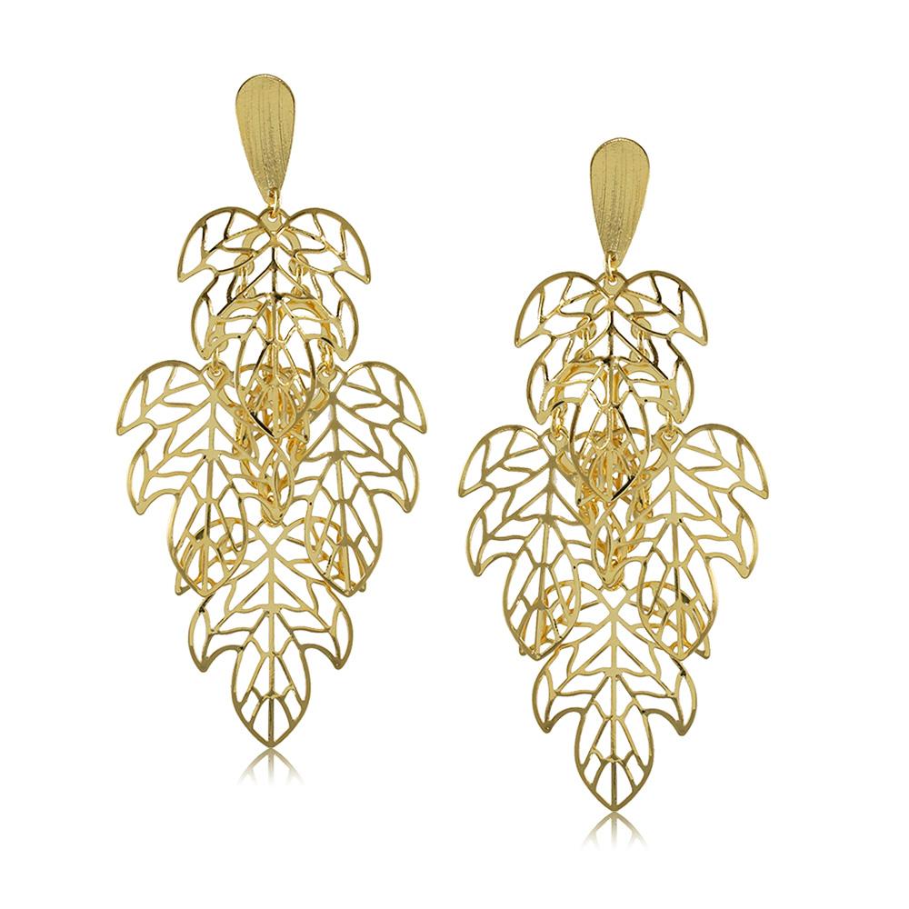 10583R 18K Gold Layered Earring