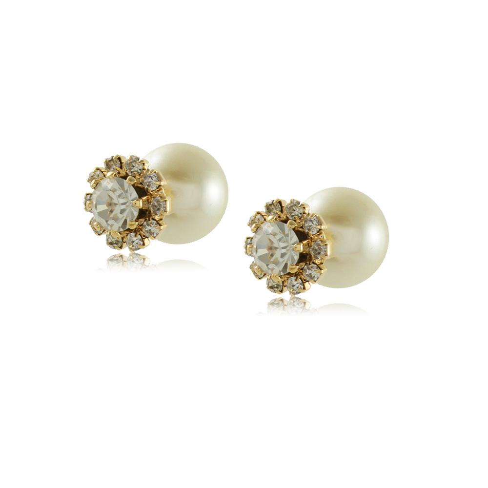 10590R 18K Gold Layered Earring