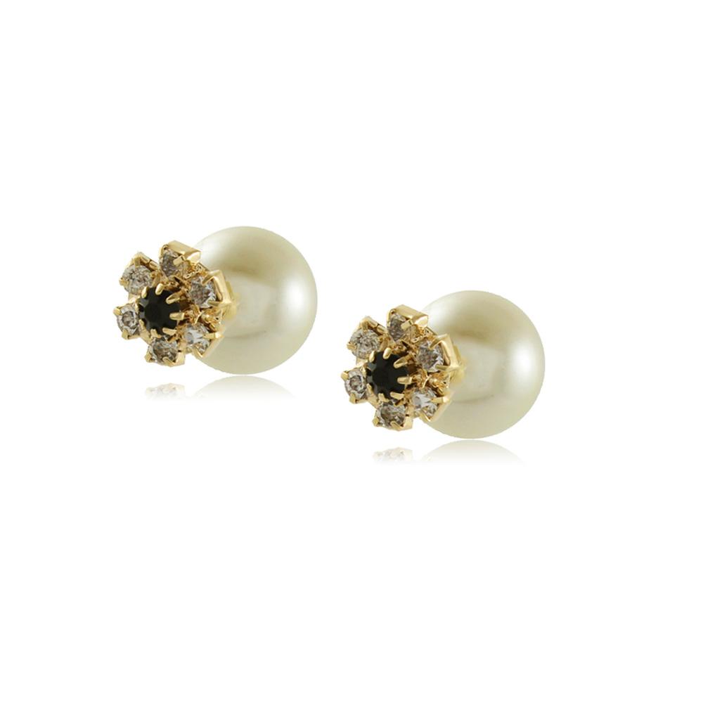 10591R 18K Gold Layered Earring