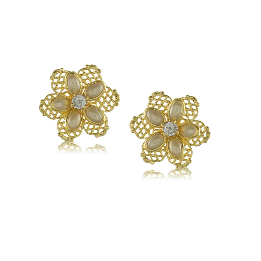 10712R 18K Gold Layered Earring