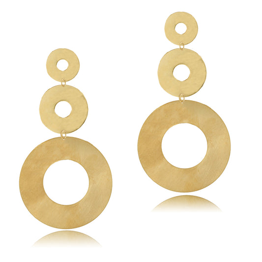 11279R 18K Gold Layered  Earring