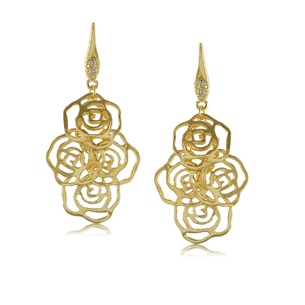 11653R 18K Gold Layered Earring