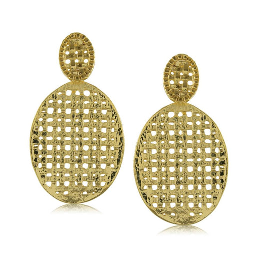 11713R 18K Gold Layered Earring