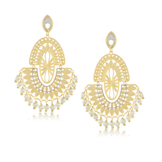11752R 18K Gold Layered Earring