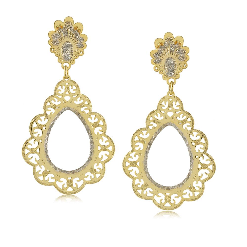 11767R 18K Gold Layered Earring