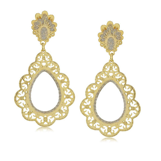 11767R 18K Gold Layered Earring