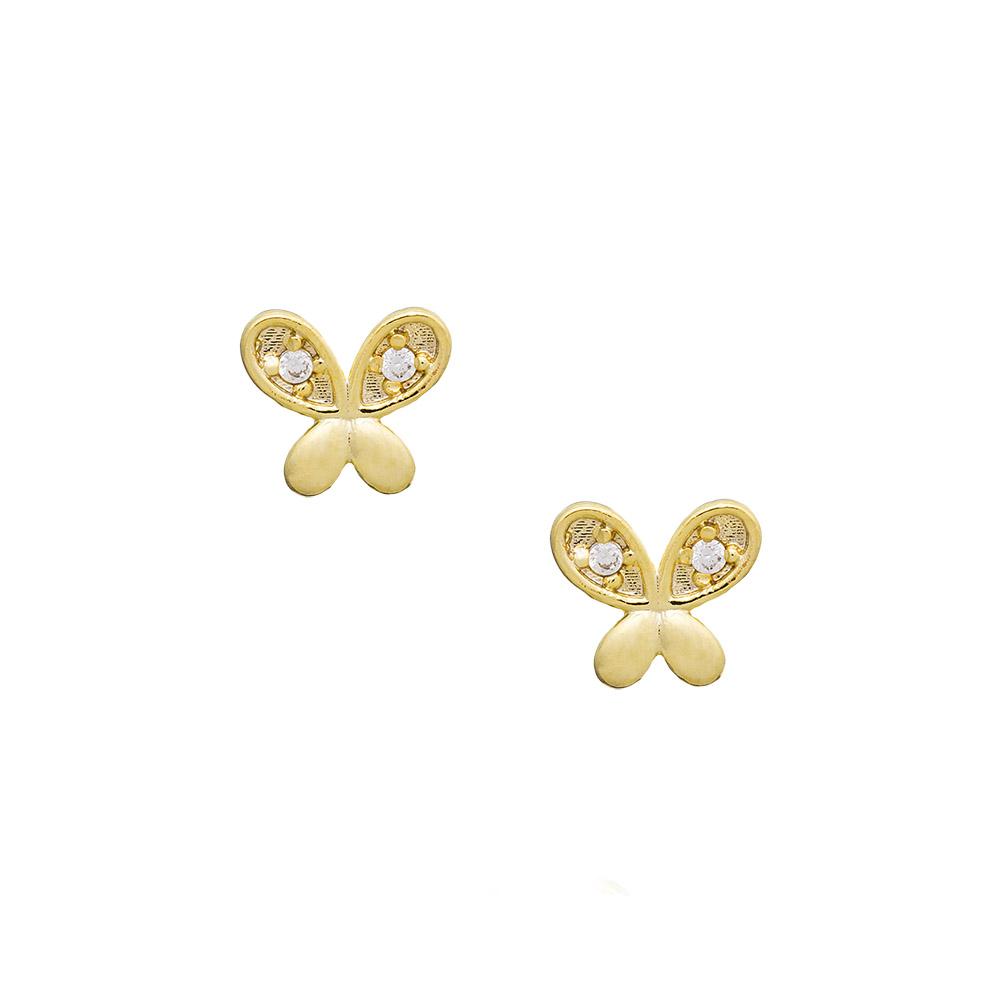 11823R 18K Gold Layered Earring