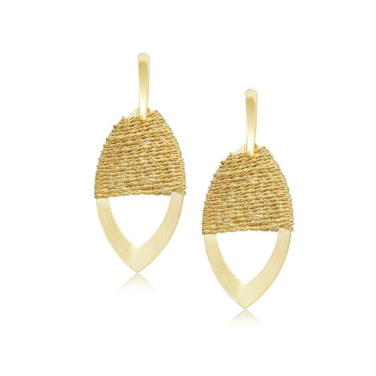 12061R 18K Gold Layered Earring