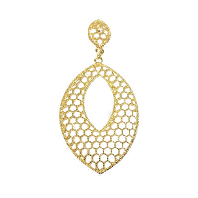 12657R 18K Gold Layered Earring